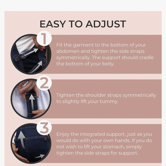 Johnny Mama Maternity overalls.Indigo blue. Size Medium maternity - Picture 7 of 10